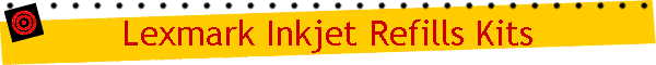 Lexmark Inkjet Refills Kits